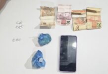 Casal é preso em flagrante por tráfico de drogas em Itabaiana