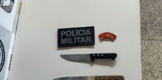 PM prende dupla suspeita de tentativa de homicídio com arma branca em Lagarto