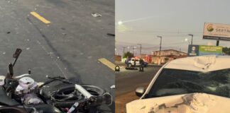 Motociclista morre após colisão frontal com carro na SE-220, em Gracho Cardoso