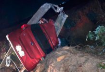 Homem morre após carro colidir com poste na SE-339, em Nossa Senhora das Dores