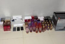 PRF apreende eletrônicos e cosméticos importados sem nota fiscal em Umbaúba