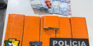 Homem é preso pela PM com mais de 4 kg de maconha em Itabaiana