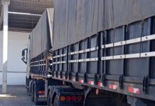 Auditores fiscais do Estado identificam oito cargas transportadas de maneira irregular em rodovia