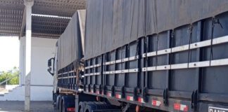 Auditores fiscais do Estado identificam oito cargas transportadas de maneira irregular em rodovia