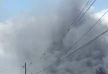 Incêndio atinge pátio do BPRv no bairro Capucho, em Aracaju