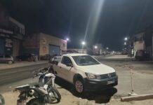 Motociclista fica ferido em colisão lateral na rodovia SE-170, em Campo do Brito