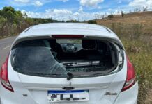 Motociclista fica ferido após colisão traseira na SE-270, em Salgado