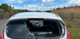 Motociclista fica ferido após colisão traseira na SE-270, em Salgado