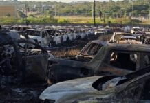 Polícia Civil investiga incêndio que atingiu pátio do BPRv em Aracaju