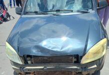 Casal fica ferido após colisão frontal entre carro e moto em Lagarto