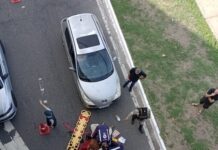 Motociclista morre após cair de viaduto na Avenida Tancredo Neves, em Aracaju