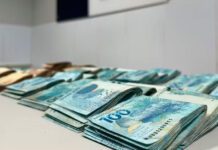 Homens são presos na BR-235 com R$ 67 mil e ferramentas pesadas