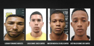 Quatro foragidos do sistema prisional morrem em confronto com as polícias Civil e Militar na BR-235