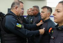 7º BPM e 4ª CIPM recebem medalhas durante solenidade em Lagarto