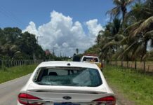 Motociclista fica ferido após colisão traseira na SE-265 em Lagarto