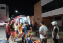 Duas mulheres ficam feridas após acidente em rotatória em Lagarto