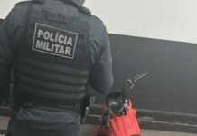 PM apreende motocicleta com sinais identificadores suprimidos no povoado Jenipapo, em Lagarto