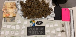 Três suspeitos são presos por suspeita de tráfico de drogas no povoado Colônia Treze, em Lagarto