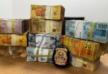 PF apreende R$ 500 mil de desvio de recursos públicos e prende dois homens em Aracaju