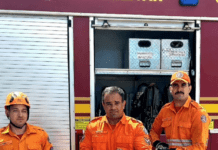 Jiboia é resgatada dentro de veículo pelo Corpo de Bombeiros em Lagarto