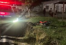 Motociclista de 25 anos morre após ser atingida por outro veículo na SE-255, em Campo do Brito