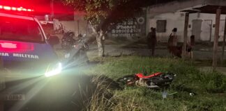 Motociclista de 25 anos morre após ser atingida por outro veículo na SE-255, em Campo do Brito