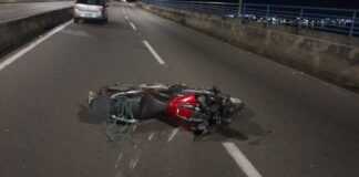 Motociclista e ciclista morrem após acidente na ponte que liga Aracaju à Barra dos Coqueiros