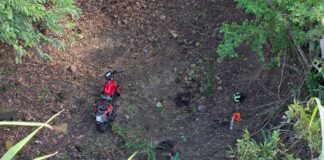 Motociclista morre após sair da pista na SE-245, em Moita Bonita