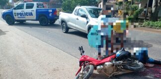 Motociclista fica ferido após colisão com carro na SE-270, em Lagarto