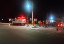 Motociclista fica ferido após acidente em quebra-molas recém-instalado na SE-270 em Lagarto