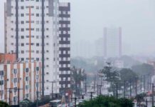 Meteorologia prevê chuvas intensas e ventos fortes em Sergipe nesta terça-feira
