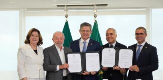 Fábio Mitidieri e Rogério Carvalho anunciam aliança com André Moura, Jeferson Andrade e Lula