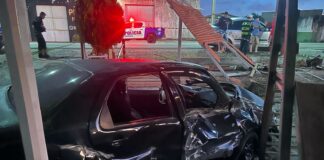 Motorista fica ferido após veículo sair da pista na SE-170, em Lagarto