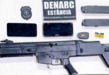 Operação da Polícia Civil resulta na prisão de dois homens e apreensão de arma em Estância