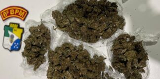 Polícia Militar prende dois homens por suspeita de tráfico de drogas em Boquim