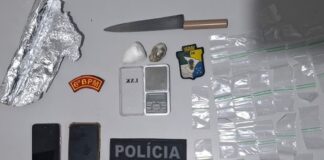 Polícia Militar apreende drogas e prende suspeito em Arauá