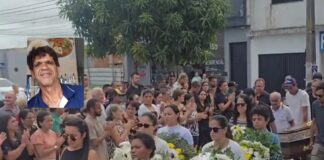 Corpo de Manoel Messias Freire Damasceno é sepultado no Cemitério Senhor do Bonfim, em Lagarto