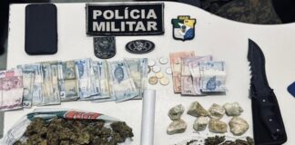 BPATI prende dois suspeitos por tráfico de drogas em Lagarto