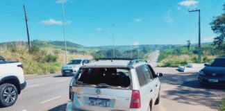 Motociclista fica gravemente ferido após colisão com carro na SE-270, em Simão Dias
