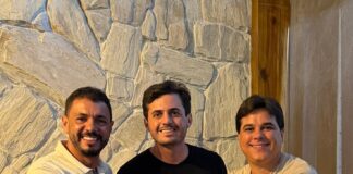 Vereador Guilherme Soares declara apoio à pré-campanha de Fernandinho Franco ao lado do prefeito Sandro de Cristinápolis
