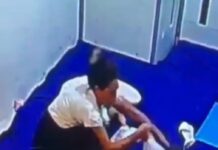 Urgente: vazam imagens que mostram cuidadora que foi exonerada pela Prefeitura de Itabaiana agredindo criança em creche; veja o vídeo
