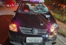Colisão frontal na rodovia SE-285 deixa dois feridos; motorista é preso por embriaguez