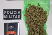 Homem é preso com flor de maconha durante abordagem da PM em Itaporanga d’Ajuda