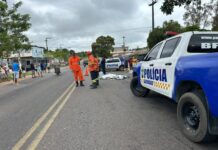 Motociclista morre e adolescente fica ferido após colisão na SE-270, em Salgado