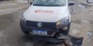 Colisão frontal deixa condutor ferido na SE-170, em Lagarto
