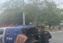 Homem é preso por suspeita de tráfico de drogas e com mandado de prisão em aberto em Itaporanga d’Ajuda