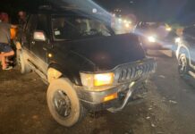 Carro de passeio e caminhão colidem frontalmente na SE-270, em Itaporanga D’Ajuda