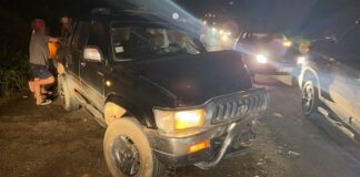 Carro de passeio e caminhão colidem frontalmente na SE-270, em Itaporanga D’Ajuda