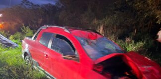 Motociclista fica ferido após colidir com carro na SE-170, em Riachão do Dantas