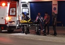 Motociclista fica ferido após perder o controle e colidir com placa na SE-270, em Lagarto